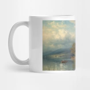 Chapel on the Lake of Lowerz by Adolf Mosengel Mug